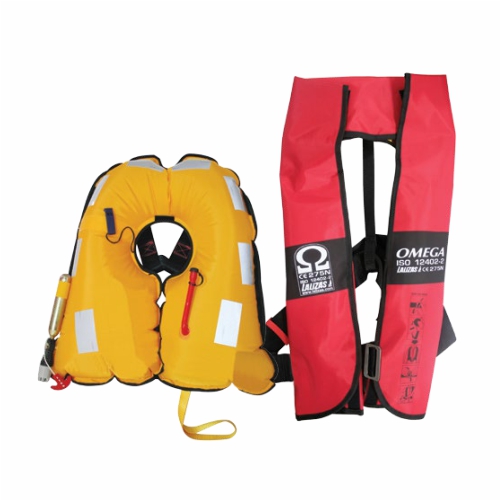 Omega Inflatable Lifejacket, Auto, 290N, ISO